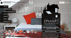Desktop Screenshot of chuuut-annecy.com